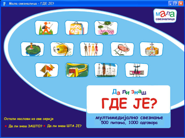 Sveznalica GDE JE?